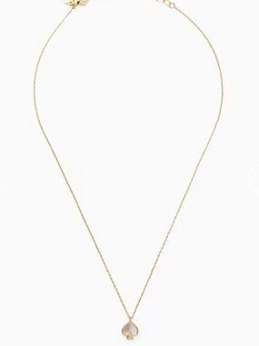 Kate Spade Gold Reversible Drop Necklace
